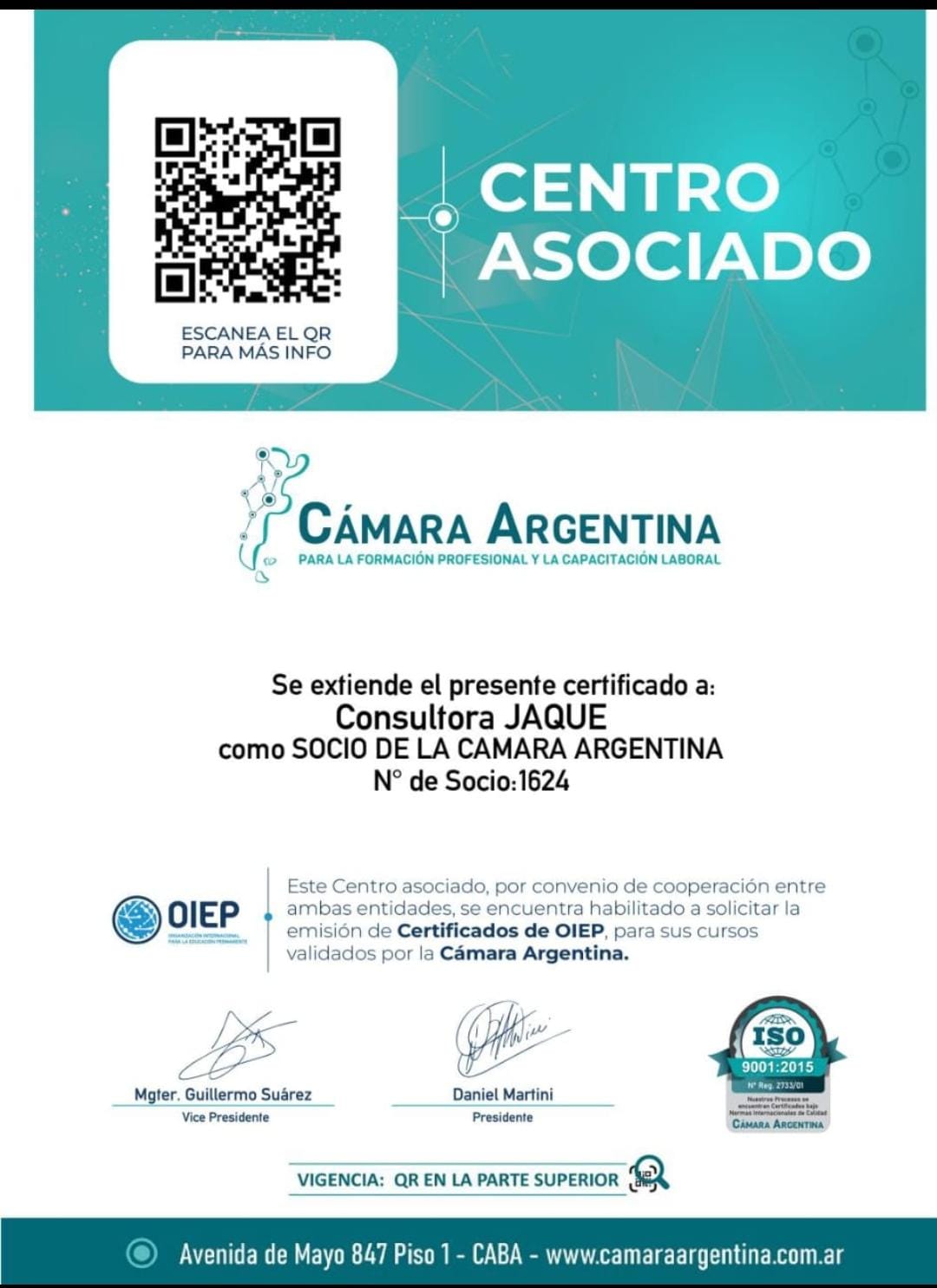 Curso de formación y capacitación laboral